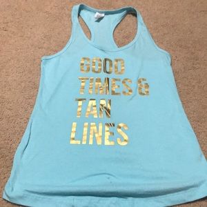 Fun tank! Brand new - never worn M